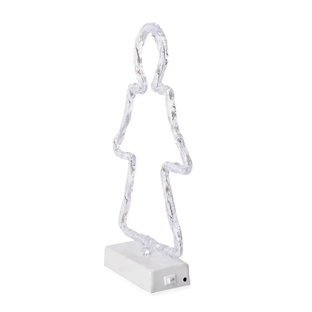 Warm White Light Angel Shape LED